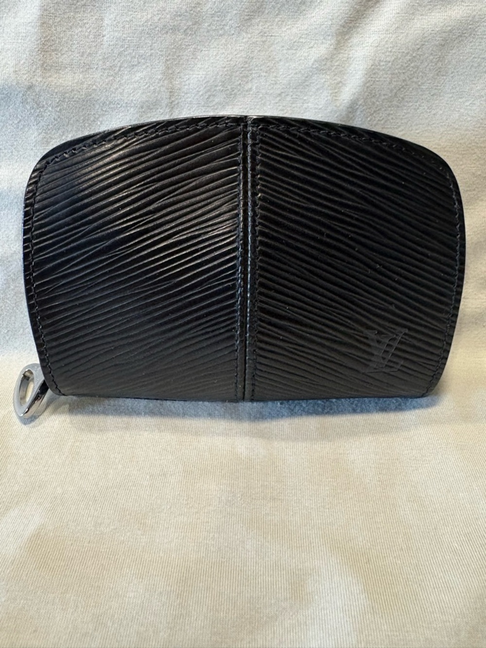 Louis Vuitton Epi Demi Lune Coin Purse – Noir Black 🖤